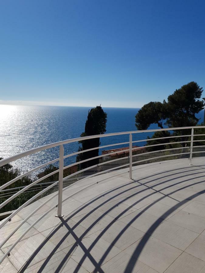 Vue Mer.Tranquilite.Cap D'Ail A 10 Mn De Monaco 카프다일 외부 사진